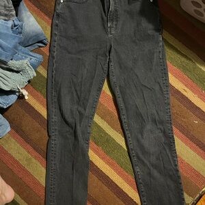 Madewell Charcoal The Perfect Vintage Jeans 30T tall